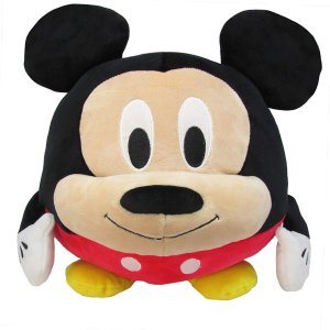 Disney Round Cuddle Pal Stuffed Animal Plush Toy, 10 Inches