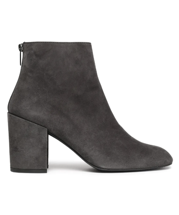 Suede ankle boots