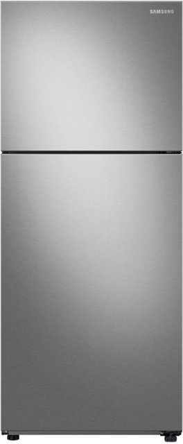 - 15.6 cu. ft. Top Freezer Refrigerator with All-Around Cooling - Stainless Steel
