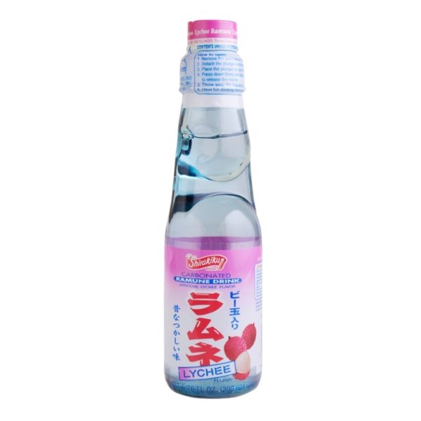 SHIRAKIKU Ramune Soda Lychee 200ml