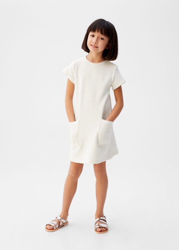 Pockets knit dress - Girls | OUTLET USA