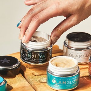 Glamglow 精选面霜面膜产品热卖 收补水蓝罐