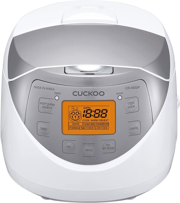 CR-0632F 6 Cup Micom Rice Cooker and Warmer