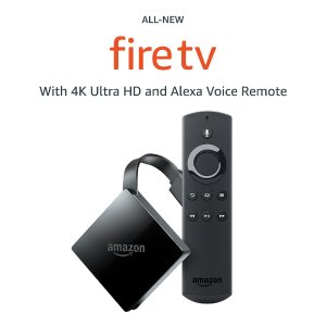 全新上市 Fire TV 4K超高清流媒体播放器 带Alexa语音遥控器
