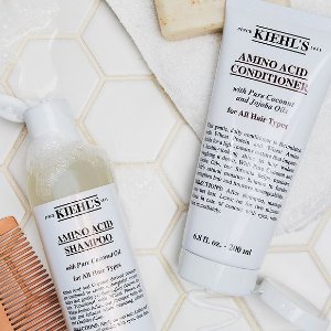 折扣升级：Kiehl's 护发产品热卖 收氨基酸、橄榄洗护系列