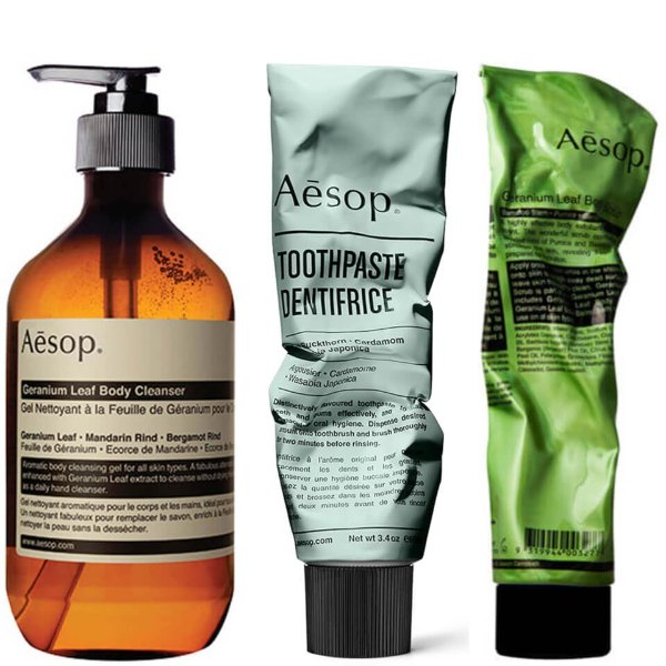 Body Scrub, Body Cleanser and Toothpaste Bundle (Worth £70.00)