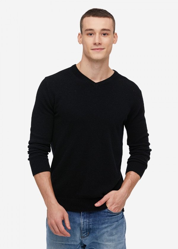 Men‘s V-Neck Cashmere Sweater