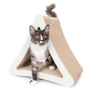 PetFusion 3-Sided Vertical Cat Scratcher and Post (Standard Size) 