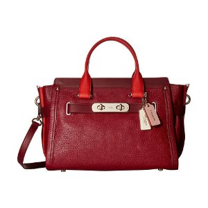 COACH Color Block Swagger Carryall