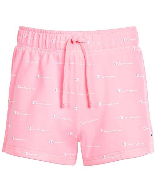 Big Girls Allover Print French Terry Shorts