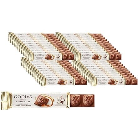 Godiva 大师系列焦糖牛奶巧克力 1oz 48根