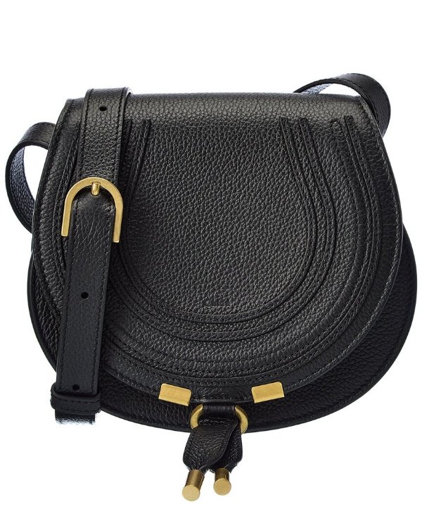 Marcie Small Leather Shoulder Bag