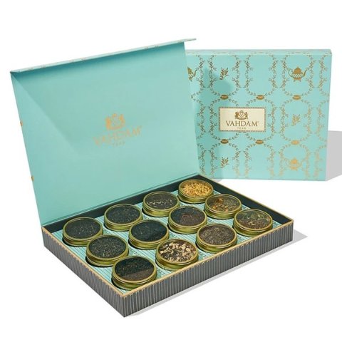 Bloom Tea Gift Set - 12 Tin Caddy Set