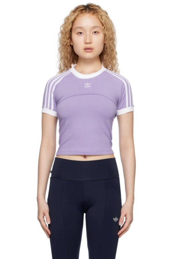 紫色 Always Original 背心 & T 恤套装