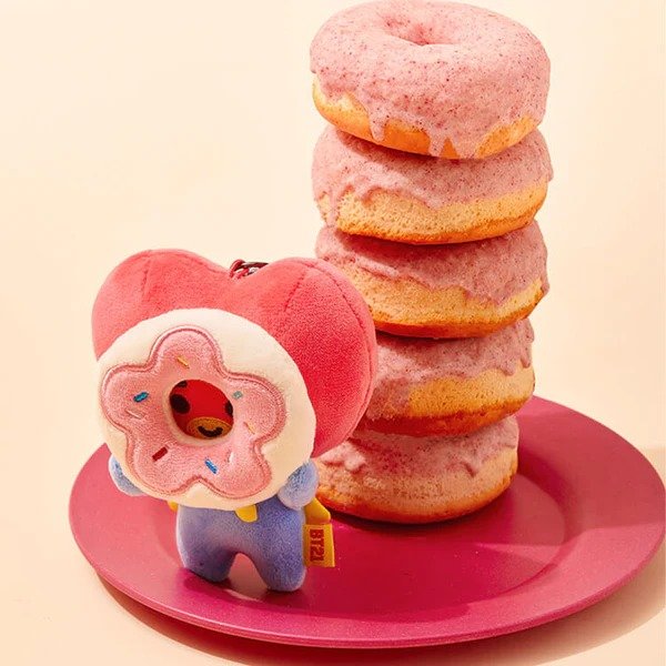 BT21 TATA BABY Sweet Things Doughnut Bag Charm