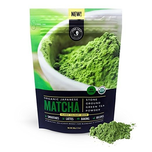 - Organic Japanese Matcha Green Tea Powder - USDA Certified, Authentic Japanese Origin - Classic Culinary Grade (Smoothies, Lattes, Baking, Recipes) - Antioxidants, Energy [100g Value Size]