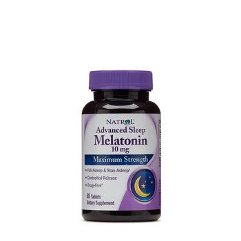 Melatonin Advanced Sleep Maximum Strength 10 mg.