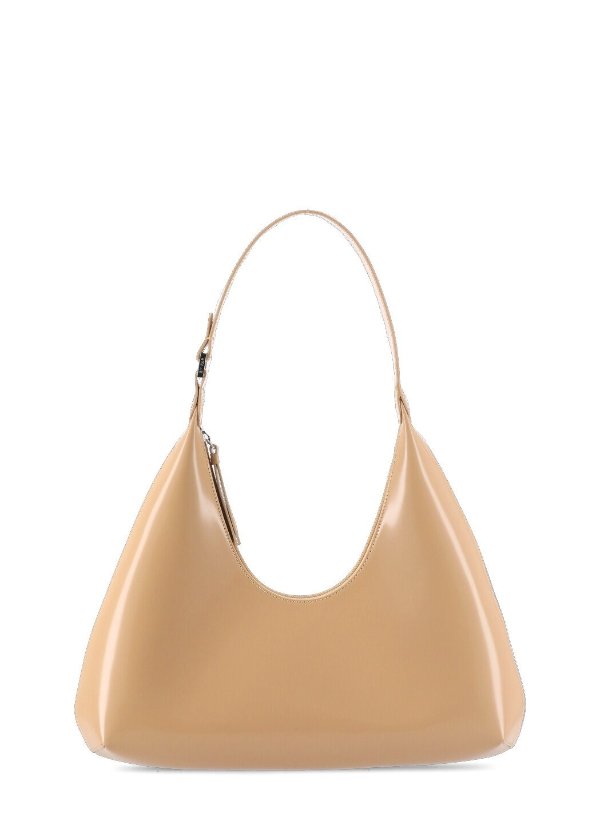 Amber Zip-Up Shoulder Bag