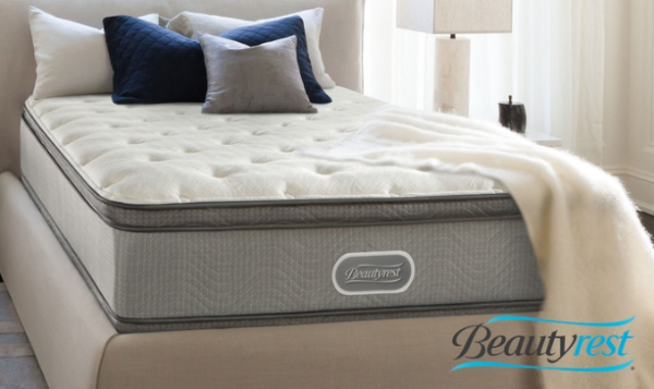 Simmons Beautyrest Recharge Plush Pillowtop Mattress Set. Free White Glove Delivery