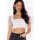 Organza Square Neck Top with Puff Sleeves | Nasty Gal