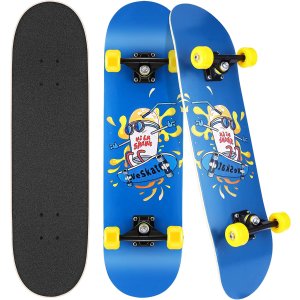 WeSkate Skateboards for Beginners, Upgraded 31"x8" Complete Standard Skateboard for Kid Teen Adult,