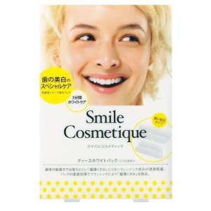 日本 smile cosmetique 美白牙膜6对