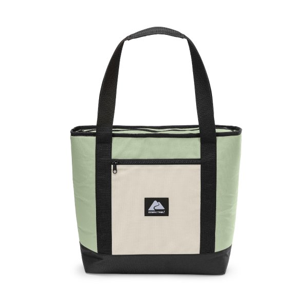 24 Can Soft Cooler Tote, Green