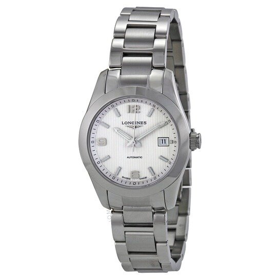 Conquest Classic Automatic Silver Dial Ladies Watch L22854766