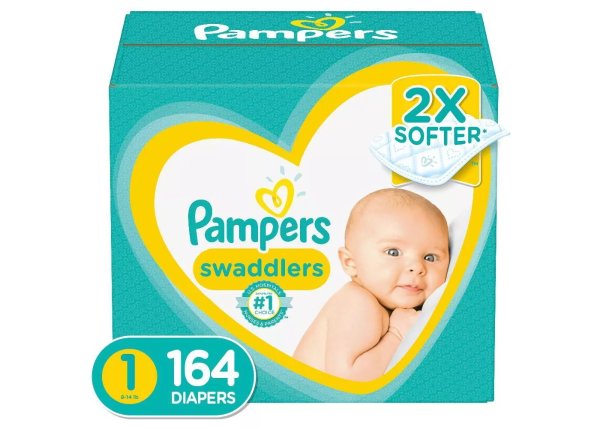 Swaddlers Disposable Diapers Enormous Pack - (Select Size)