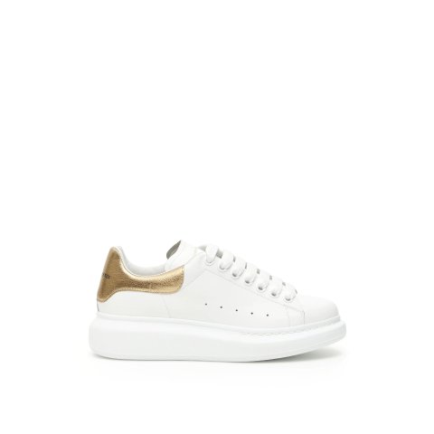 Alexander McQueen8.5折金尾小白鞋