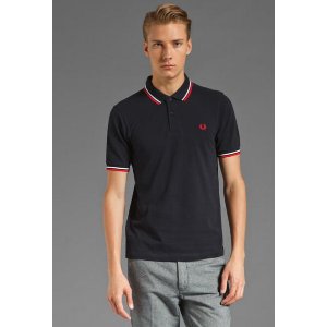 Fred Perry Men‘s Slim-Fit Twin-Tipped Polo Shirt