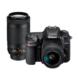 Nikon D7500 DSLR 4K Video Two Lens Kit
