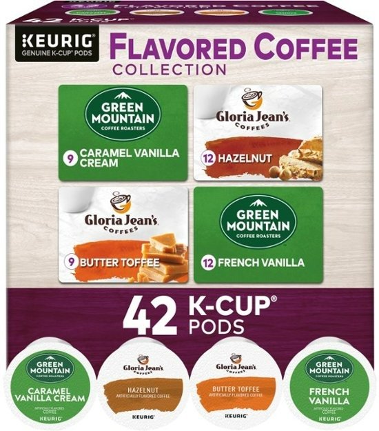 - Flavored Coffee Variety Pack 42ct K-Cups