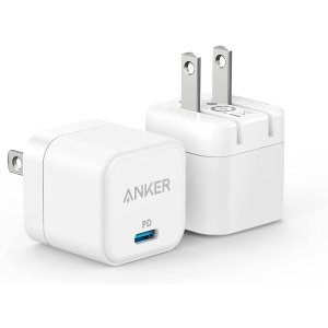 Anker PowerPort III Cube USB-C 20W PIQ3.0 Charger 2-Pack