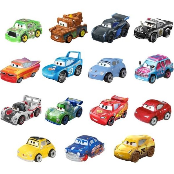 Pixar Cars Minis Vehicle - 15pk