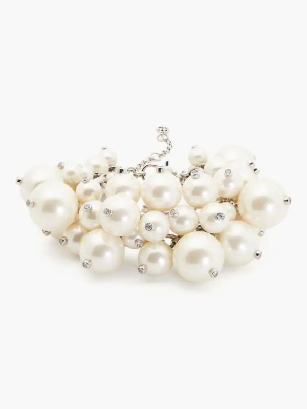 Pearls Please Cluster珠花手链
