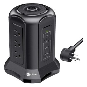 iClever Power Strip Tower Surge Protector