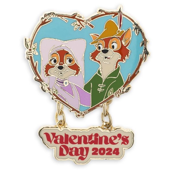 Robin Hood and Maid Marian Pin – Valentine's Day 2024 – Limited Release