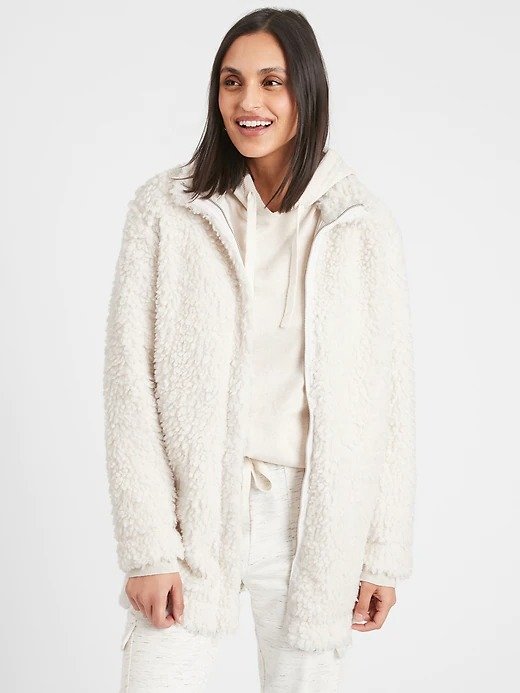 Teddy Sherpa JacketReview Snapshot3.1Ratings DistributionMost Liked Positive ReviewMost Liked Negative ReviewPRODUCT DETAILSFABRIC & CAREFIT & SIZING