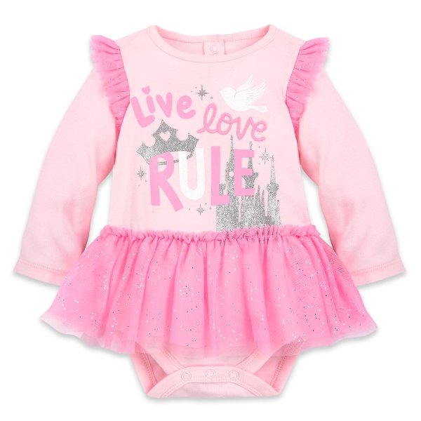 Disney Princess Long Sleeve Tutu Bodysuit for Baby | shopDisney