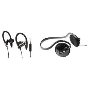 Able Planet SI350 True Fidelity Earphones with PS200BHB Headphones Bundle