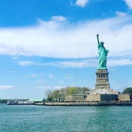 纽约 60分钟自由女神像乘船游览