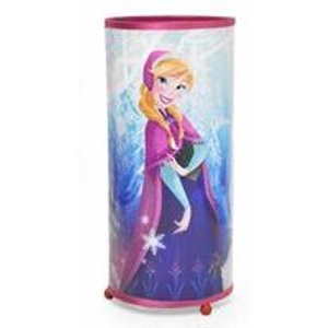 Disney Frozen Cylinder Glitter Lamp