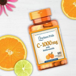 Ending Soon: Puritan's Pride Vitamin C-1000 mg with Bioflavonoids & Rose Hips