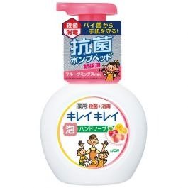 LION KireiKirei Medicated Foaming Hand Soap 250ml (Fruit Mix)