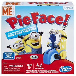 Hasbro Pie Face Game Despicable Me Minion Made Edition