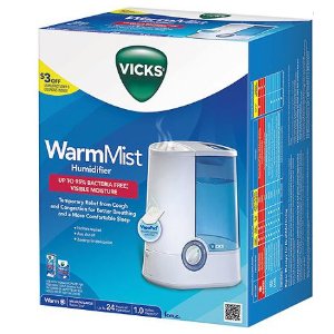 Vicks Warm Mist Humidifier @ Walmart