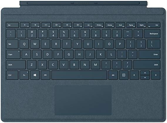 Surface Pro 键盘配件 Signature Type Cover 钴蓝色