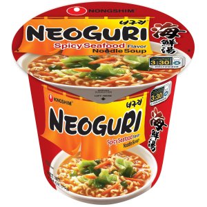 Nongshim Neoguri Spicy Seafood Ramen Soup, 6 Pack
