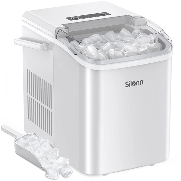 Silonn 便携台式制冰机  7分钟出冰